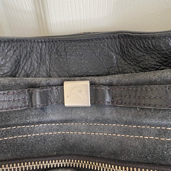Mandarina Duck Leather Crossbody Bag - Picture 3 of 14